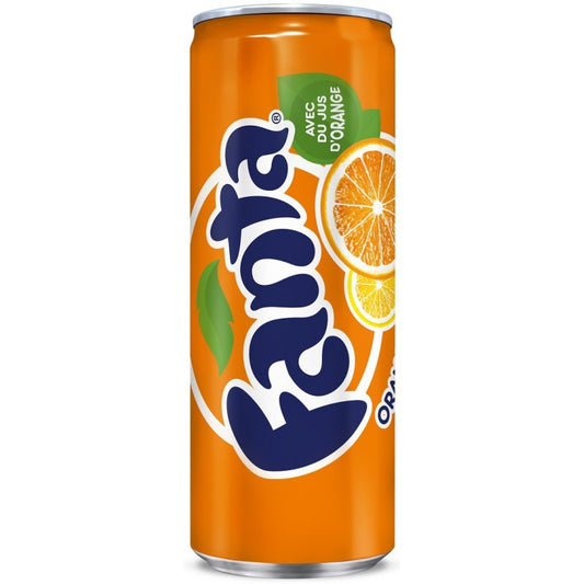 Canette Fanta Orange 33cl