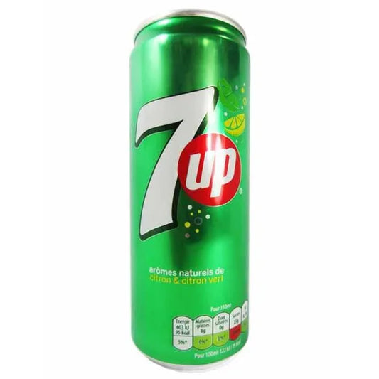 Canette 7up 33cl