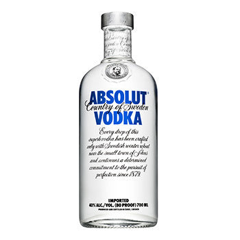 Bouteille Absolut Vodka