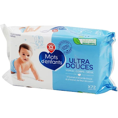 Lingettes Mots d’enfants